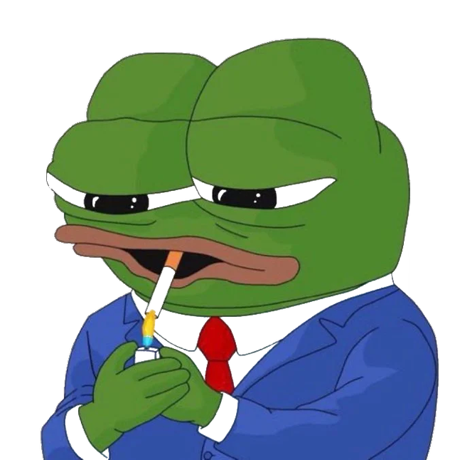 smoking pepe